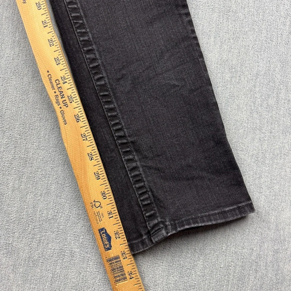 True Religion Jeans Men 31X33 Black Stretch Rocco Relax Flap Pocket Denim Pant